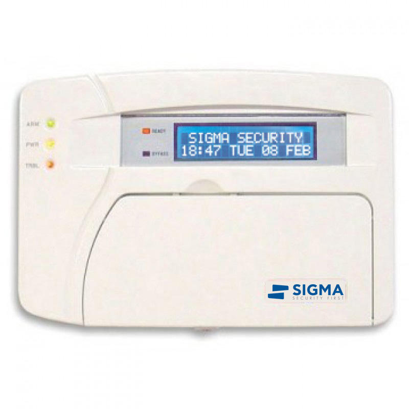 Sigma APOLLO-KP/LCD (APOLLO LCD) Πληκτρολόγιο LCD για κέντρα APOLLO (5002023)