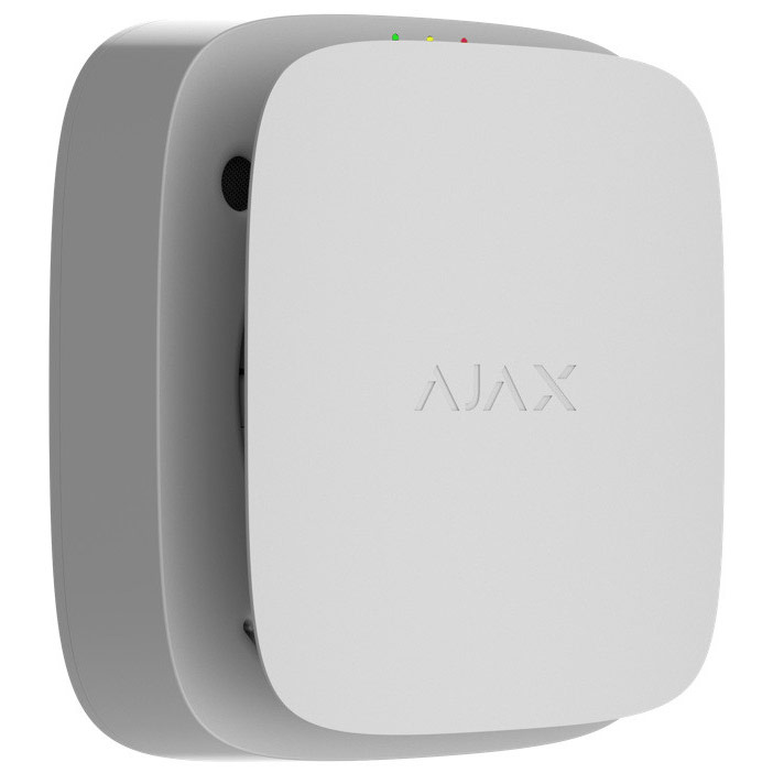 AJAX EN54 FireProtect (Heat/Sounder) White – Ασύρματος Ανιχνευτής Θερμότητας με Σειρήνα και πιστοποίηση EN 54