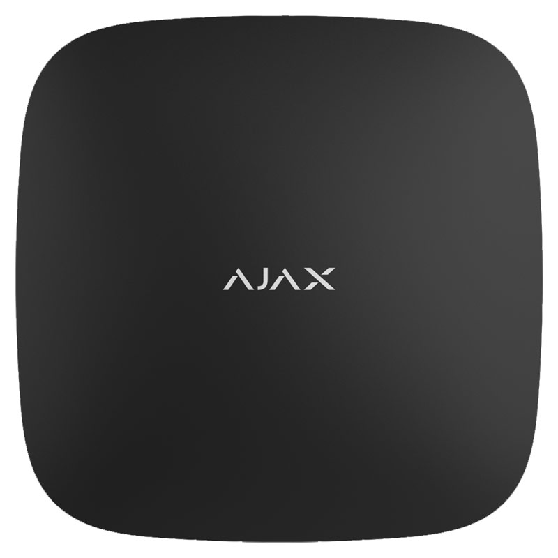 AJAX REX2 BLACK - Ασύρματος Αναμεταδότης σήματος για κέντρα AJAX Hub 2 & Hub 2 Plus (Photo Verification Support)