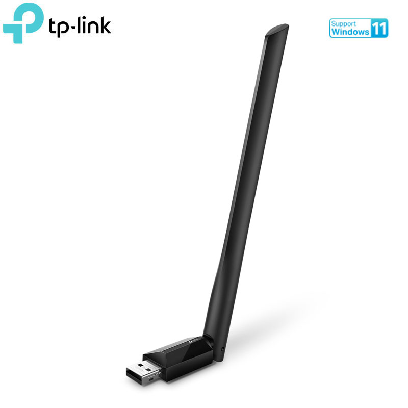 TP-Link Archer T2U Plus v1.0 AC600 USB Wi-Fi Adapter με Κεραία