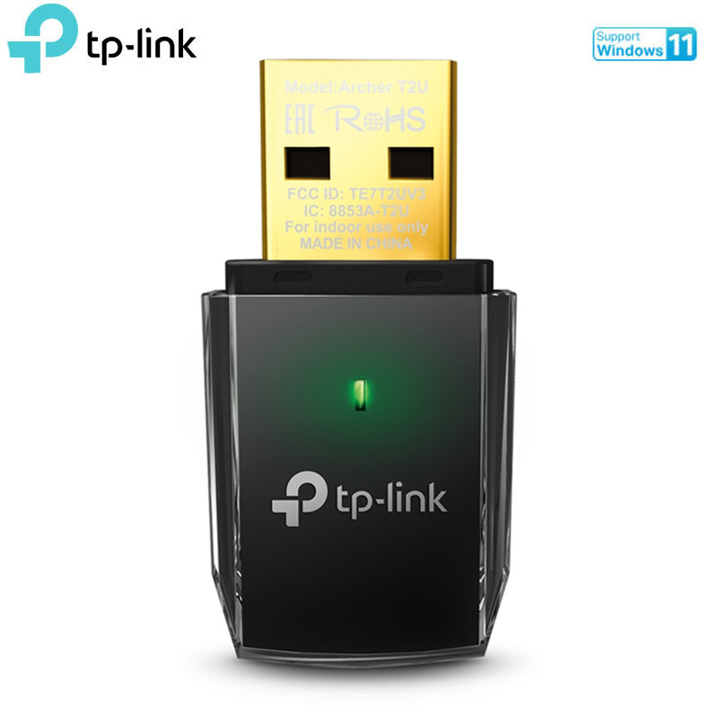 TP-Link Archer T2U v3.0 AC600 USB Wi-Fi Adapter Dual Band