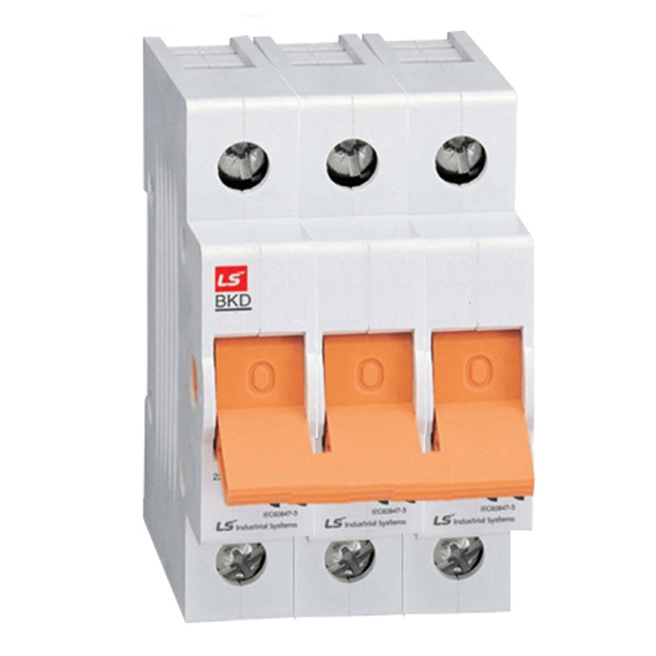 LS BKD 3P 40A Διακόπτης Ράγας 3P 40A 230/400VAC (03.009.0008)