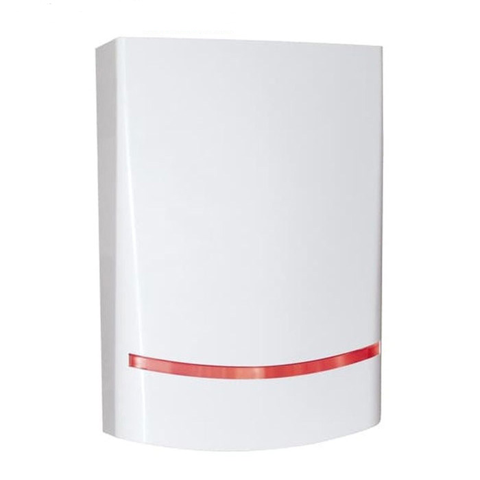 AMC BLADE 01 RED Aυτόνομη αυτοπροστατευόμενη σειρήνα με διάφανο LED φλας Κόκκινου χρώματος 100dB/1m