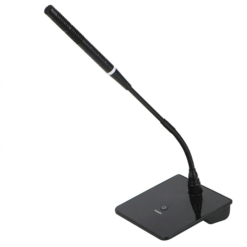 BM-67 Gooseneck Επιτραπέζιο Πυκνωτικό Μικρόφωνο Αναγγελίας με μπαταρίες ή Phantom 48V DC