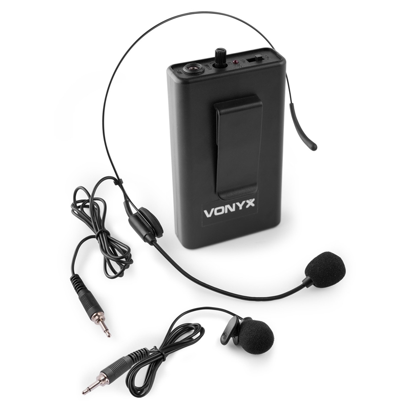 VONYX BP10 Ανταλλακτικό Bodypack μικρόφωνο Πέτου - Κεφαλής 863.1 MHz για ηχεία της Vonyx 179.256
