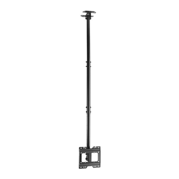 Brateck PLB-CE1022-01 Βάση Οροφής TV 23-43" Ρυθμιζόμενη με Κλίση & Περιστροφή έως 50kg 