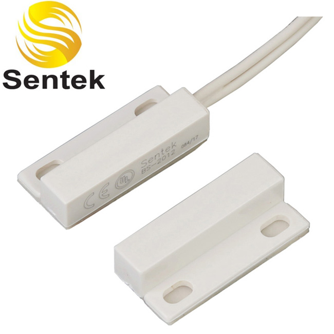 Sentek BS-2012 (ΛΕΥΚΗ) Βιδωτή και Αυτοκόλλητη μαγνητική επαφή