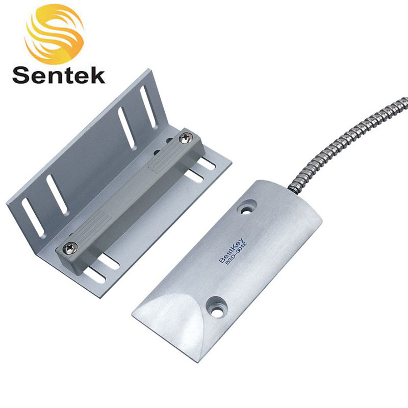 Sentek BSD-3012 Μεταλλική Ματ μαγνητική επαφή βαρέως τύπου με σπιράλ για γκαραζόπορτες