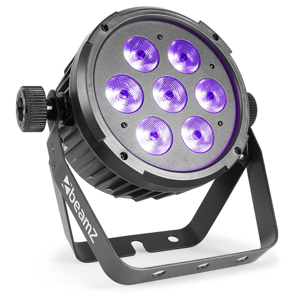 BeamZ BT280 FlatPAR 7x 10W 6-in-1 RGBAW-UV LEDs DMX και Τηλεχειριστήριο 151.308