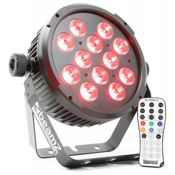 BeamZ BT310 FlatPAR 12x 8W 4-in-1 RGBA LEDs DMX και Τηλεχειριστήριο 151.313 --