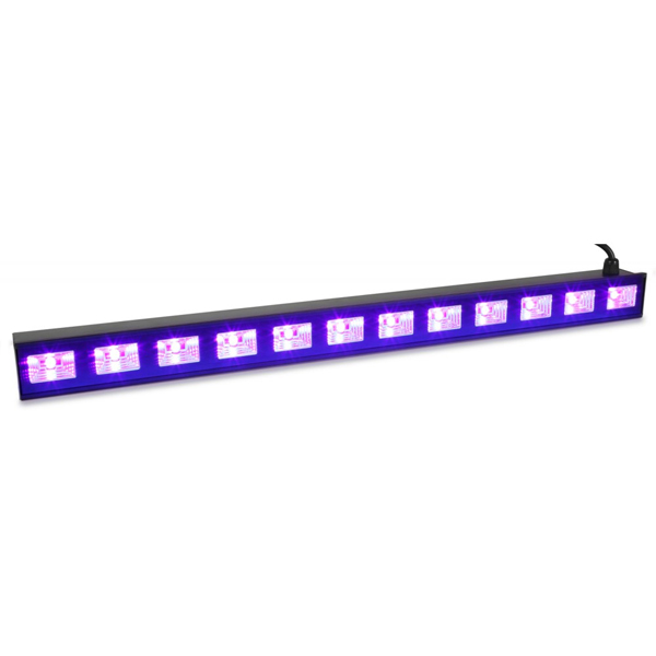 BEAMZ BUV123 Μπάρα φωτισμού 12x 3 Watt LED Blacklight UV Bar 153.269 --