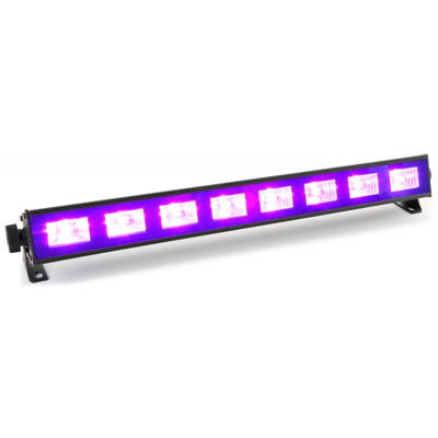 BEAMZ BUV93 Μπάρα φωτισμού 8X 3 Watt LED Blacklight UV Bar 153.270
