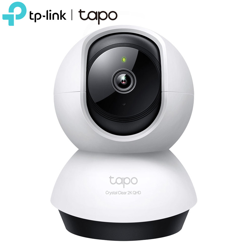TP-Link Tapo C220 (V2.0) Ασύρματη IP Κάμερα WiFi 2.4 GHz, 4MP, 2K,QHD Advanced Night Vision, AI Detection, Mic/Speaker, microSD  