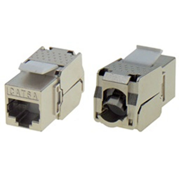 CAT 6A SUT Keystone Jack FTP RJ45 CAT 6A TOOLESS Θωρακισμένο (τμχ) [01.075.0114]