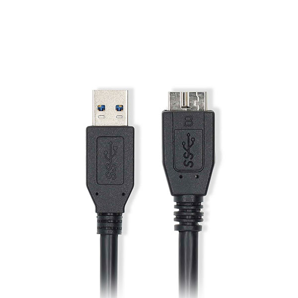NEDIS CCGL61500BK05 Καλώδιo USB 3.2 Gen 1x1 A αρσ. - USB micro B αρσ. 0.5m 