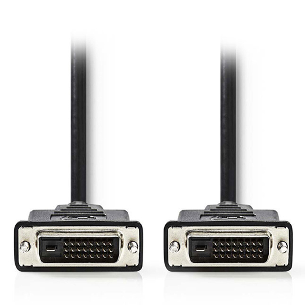 NEDIS CCGP32001BK20 Καλώδιο DVI-D Dual αρσ. - DVI-D Dual αρσ. 2m 