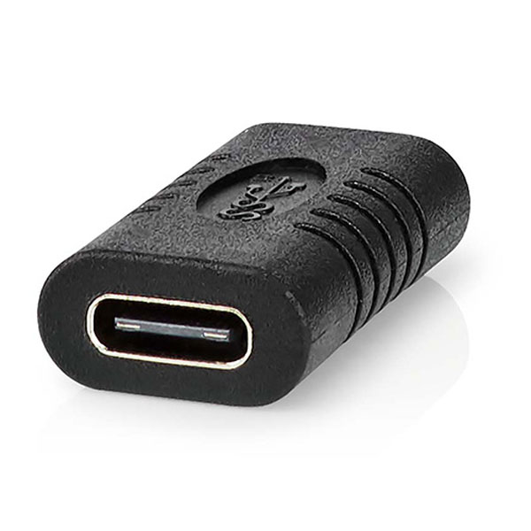 NEDIS CCGP64900BK Αντάπτορας USB 3.2 Gen 2x1 Type-C θηλ. - Type-C θηλ.