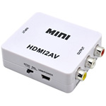 ANGA PS-M640 Mini Μετατροπέας HDMI σε AV με ήχο (HDMI2AV)