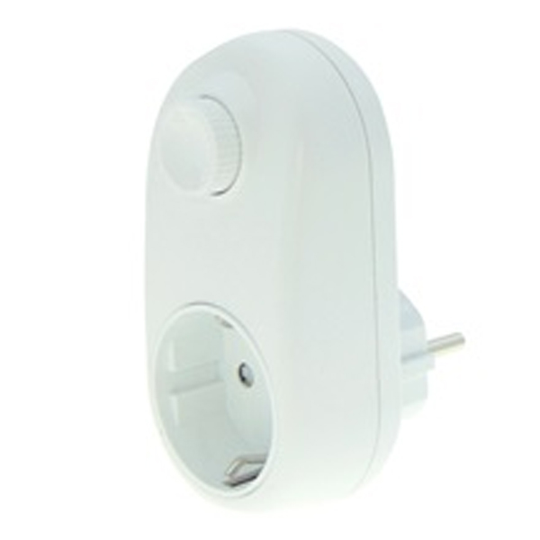 KANGTAI CM3005 Dimmer Πρίζας με Ροοστάτη για λάμπα LED 24W - αλογόνου & πυρακτώσεως 200W