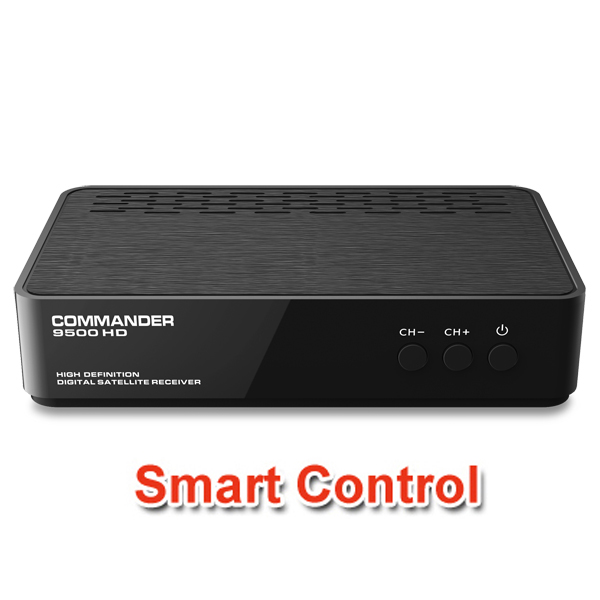COMMANDER 9500 HD Ψηφιακός δορυφορικός FTA δέκτης HD, USB με Smart Control