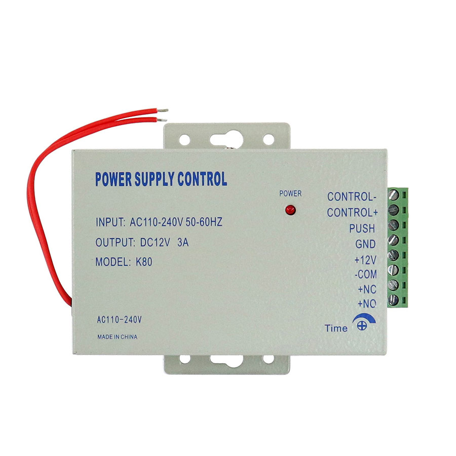 EOS VISION PSA-1203 - Τροφοδοτικό Access Control 12VDC 3A για Συστήματα Ελέγχου Πρόσβασης