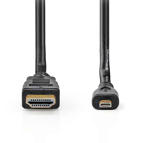 NEDIS CVGL34700BK15 Καλώδιο HDMI αρσ. - micro HDMI αρσ. 1.5m 