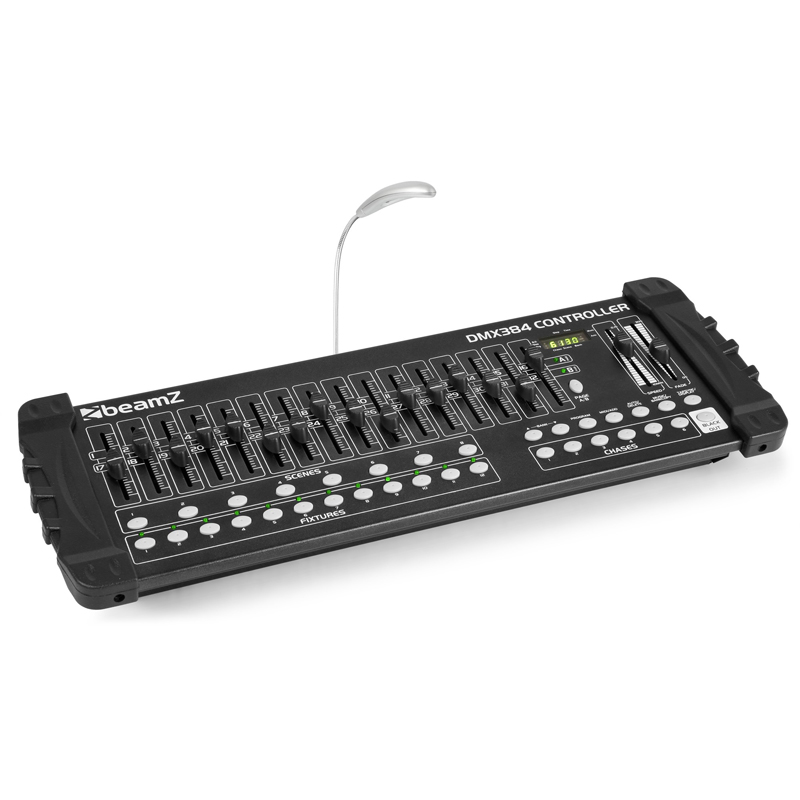 BEAMZ Controller DMX-384 Κονσόλα 384 Channel και USB για gooseneck φωτιστικό (154.048)