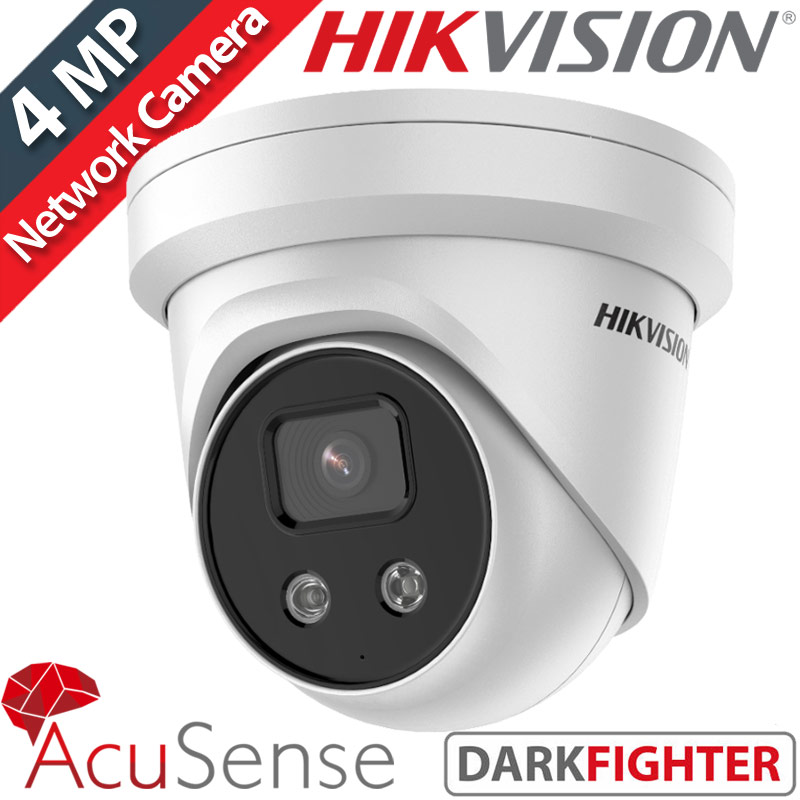 HIKVISION DS-2CD2346G2-I(C) 2.8mm Ενσύρματη AcuSense IP Κάμερα 4MPixels DarkFighter H265+ WDR120dB IP67 PoE