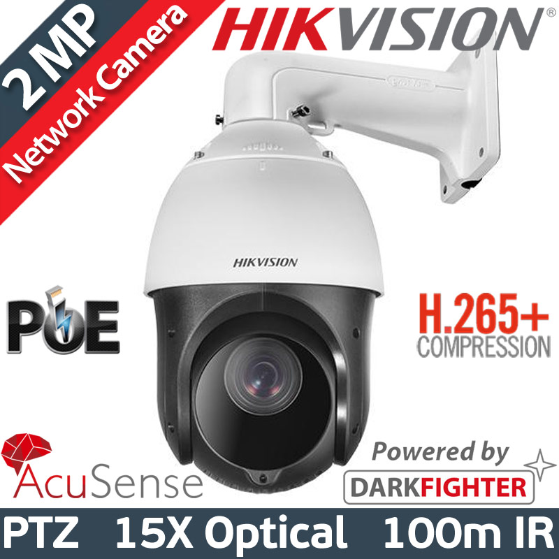 Hikvision DS-2DE4215IW-DE(T5) Δικτυακή IP PTZ κάμερα 2Mpixels AcuSense, 15X Optical Zoom, IR Led 100m (Με Βάση)