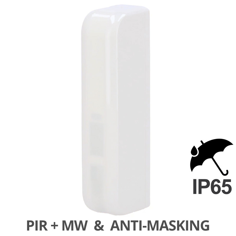 Hikvision DS-PDC10DM-VG3 | Ενσύρματος Ανιχνευτής Κουρτίνας Διπλής Τεχνολογίας (PIR + Microwave) με Anti-Masking