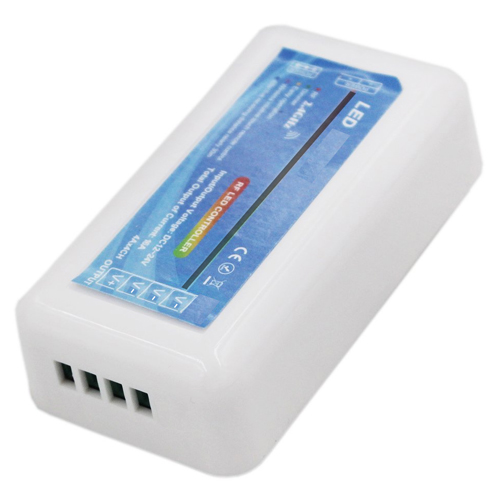 DST-01-R Τηλεχειριζόμενο RF 2.4GHz Dimmer Contr. για LED ταινία 3 κανάλια 12A (χωρίς τηλεχειριστήριο) (5.3.32)