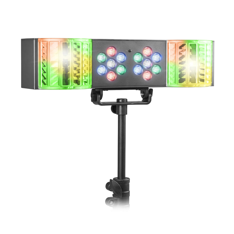 FuZZIX DerbyStar1 LED Party Light Effect Wash και Derby RGB με Τρίποδο και Τηλεχειριστήριο 153.016