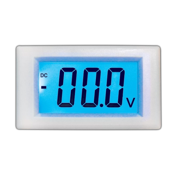 OEM FC4 0-50VDC W Ψηφιακό Βολτόμετρο πίνακος DC 50V 70x40mm σε Λευκό [12.3.2]