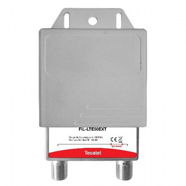 TECATEL FIL-LTE50EXT5/2L Φίλτρο απόρριψης 5G/LTE συχνοτήτων 5-690MHz με F