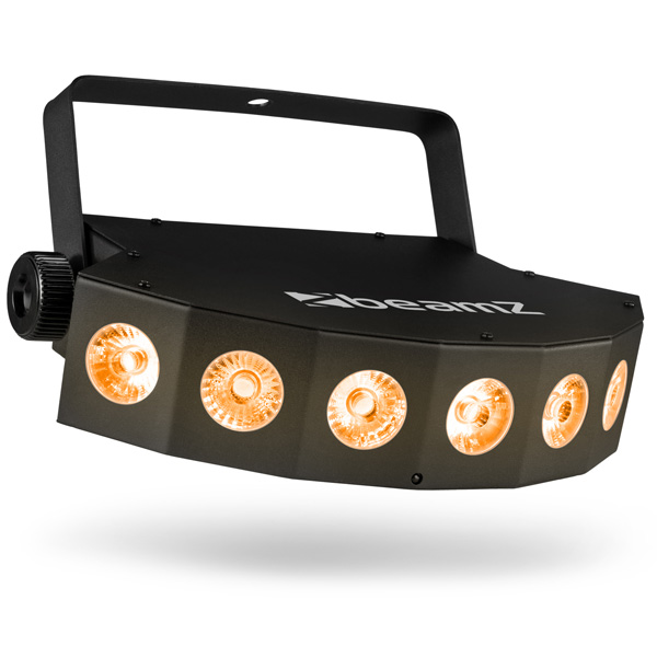 BEAMZ FINGERS7 Multicolor Disco light με 7x 8Watt LED, Τηλεχειριστήριο και DMX 153.696