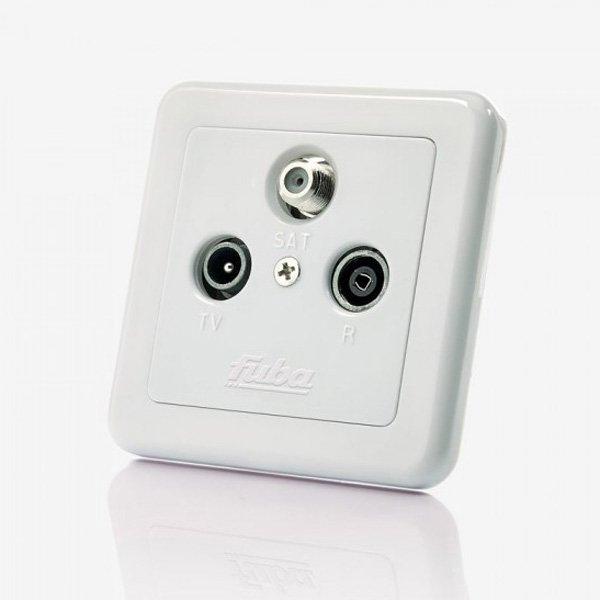 FUBA GAD 300 Πρίζα Τερματική 3 εξόδων TV - SAT - Radio