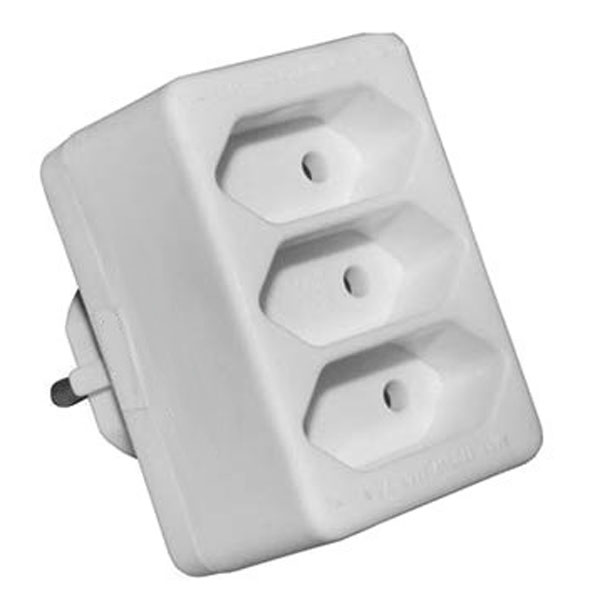 GES-003 Αντάπτορας Σούκο σε τρια Διπολικά Απλό KF-Z-01/3 KFG