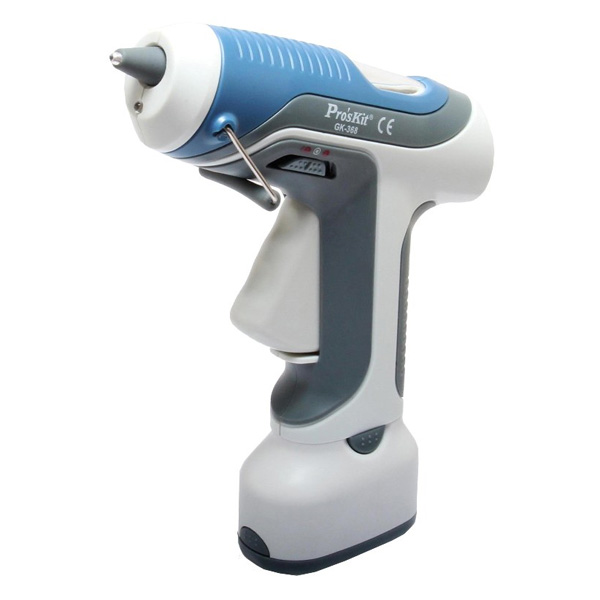 ProsKit GK-368 Φορητό Πιστόλι Θερμής Σιλικόνης 7Watt με Μπαταρίες