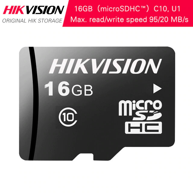HIKVISION HS-TF-L2/16GB Κάρτα Μνήμης MicroSD 16GB Class10, U1