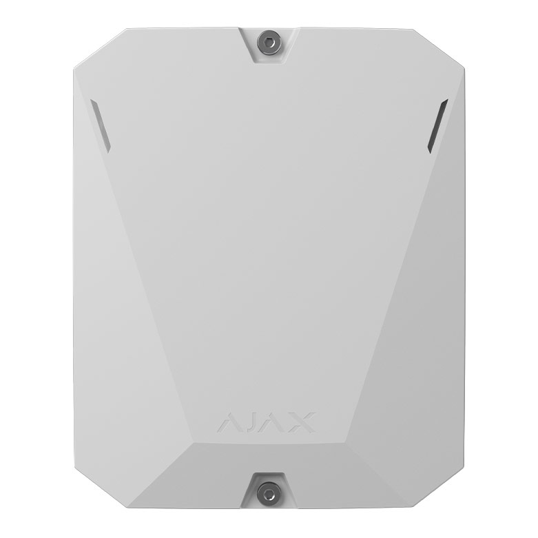 AJAX HUB BT WHITE Ασύρματη Κεντρική Μονάδα Αυτόνομης Λειτουργίας μέσω Μπαταρίας (2G/3G/LTE), Dual Micro SIM (Λευκή)