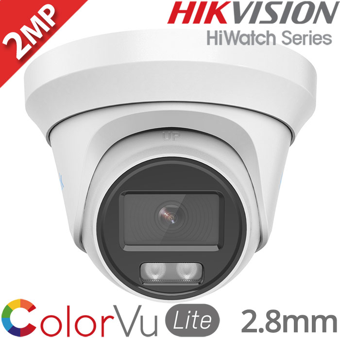 HIKVISION HiWatch HWT-T229-M  2.8mm ColorVu Lite Αναλογική κάμερα 2Mpixels 1080p, 4in1, White Light 40μ., IP66