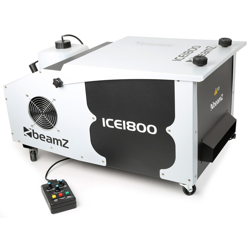 BEAMZ ICE1800 Fogger Μηχανή πάγου ομίχλης 1800 Watt DMX και Ενσύρματο Χειριστήριο 160.518