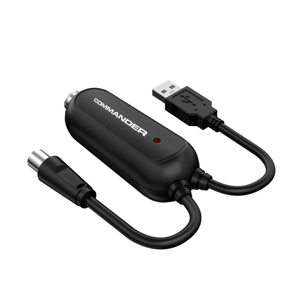 COMMANDER INAMP-1000 Εσωτερικός Ενισχυτής Γραμμής Τηλεόρασης 1xIn 1xOut 20dB με Φίλτρο 4G/5G USB