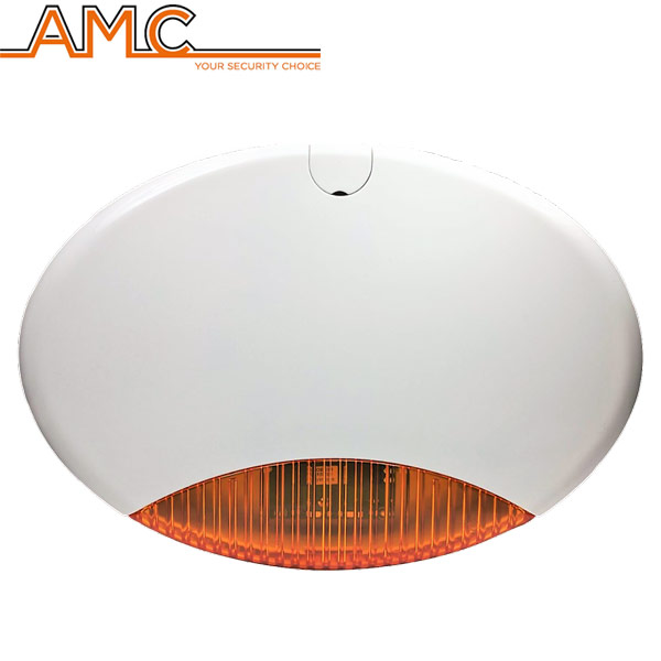 AMC ISIDE-130 Aυτόνομη αυτοπροστατευόμενη σειρήνα με LED φλας και ακουστική ισχύ 105dB