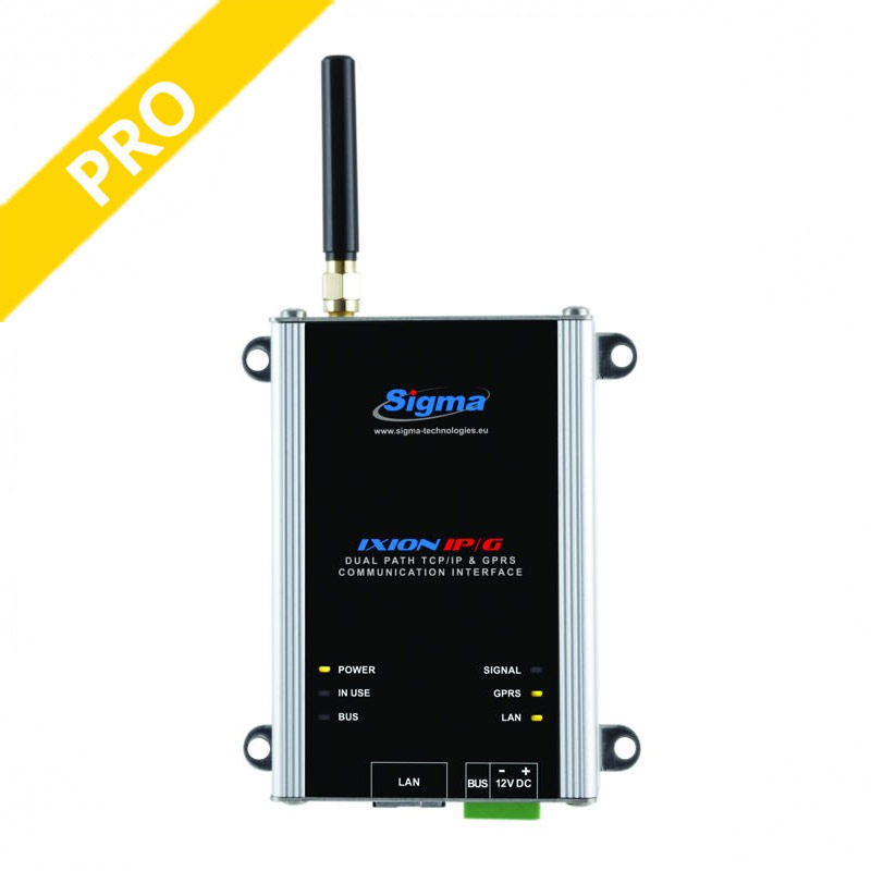 Sigma IXION IP/G Συσκευή επικοινωνίας TCP/IP και GPRS, κατάλληλη για πίνακες S-PRO και AEOLUS