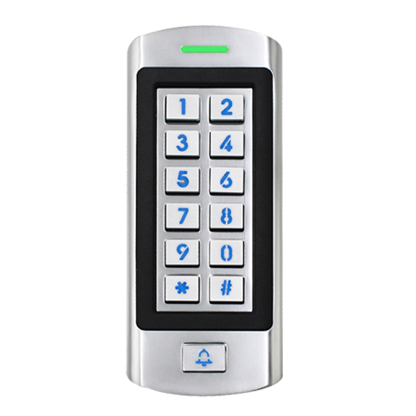 Secukey K10 Αυτόνομο Πληκτρολόγιο Ελέγχου Πρόσβασης με RFID, 1 ρελέ και Πλήκτρο Κουδουνιου