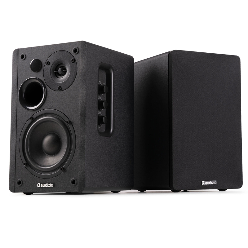 AUDIZIO KS01 BLACK Ενεργό σετ ηχείων Βιβλιοθήκης 80 Watt, Bluetooth, IRC (ζεύγος) 100.398