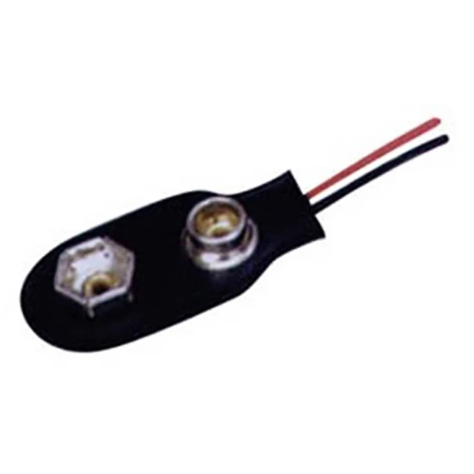 L009A Μπαταριοθήκη Κλιπ για 9V μπαταρία BH0040 LZ