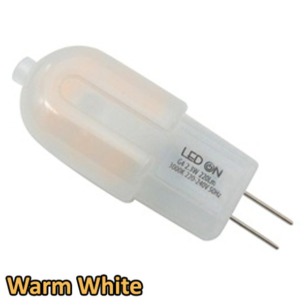 LED ON LED-1241 Λάμπα LED 220V AC 2.3 Watt Dimmable για Ντουί G4 Θερμό Λευκό 3000Κ 
