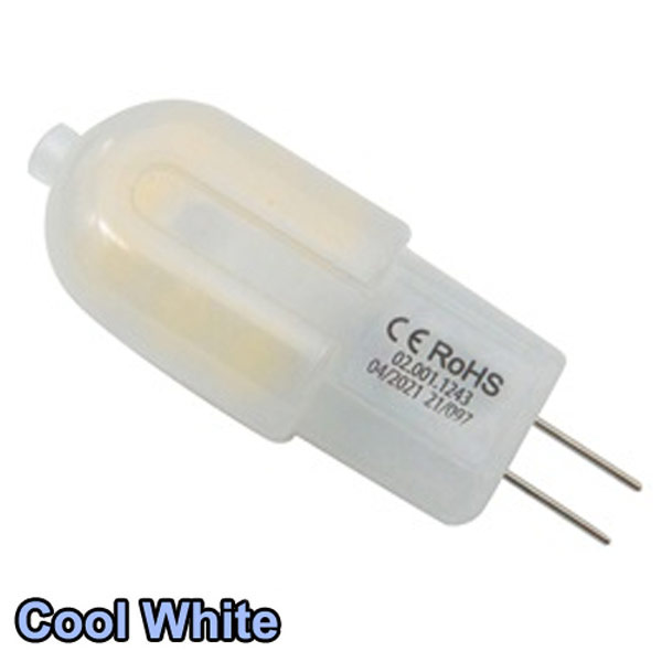 LED ON LED-1243 Λάμπα LED 220V AC 2.3 Watt Dimmable για Ντουί G4 Ψυχρό Λευκό 6500Κ